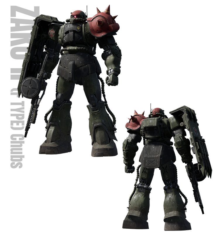     ZAKU II (F TYPE) Chubs
