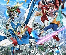 ガンダム ビルドファイターズ 新品未使用 B2 ポスター アニメ 番組宣伝 機動戦士ガンダムSEED」TV放映告知用B2サイズポスター