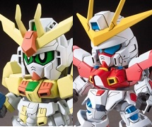 SDBF ウイニングガンダム」＆「BB戦士 ビルドバーニングガンダム