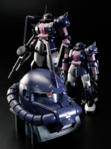 1/35 ザクヘッド（黒い三連星）」＆再販アイテム「MG 黒い三連星ザク 