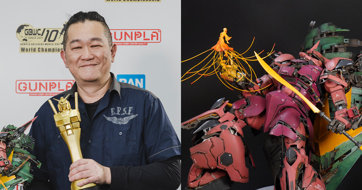 Interview with GUNPLA Builders World Cup 10th Tournament OVER21 Course